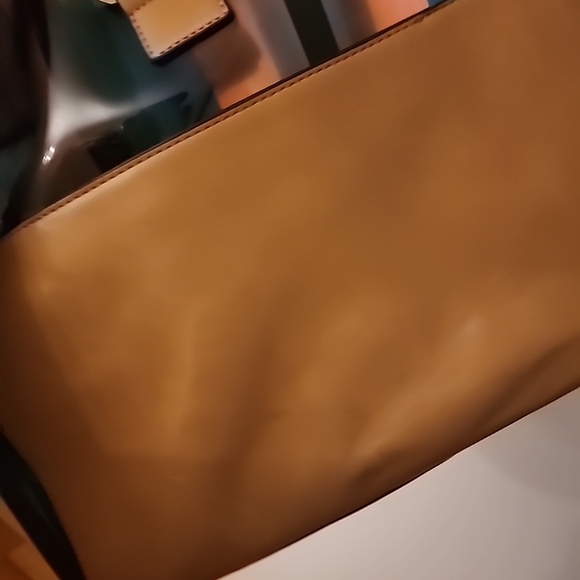 Vince Camuto PVC/ Leather Top Handle Tote Handbag - Picture 9 of 13